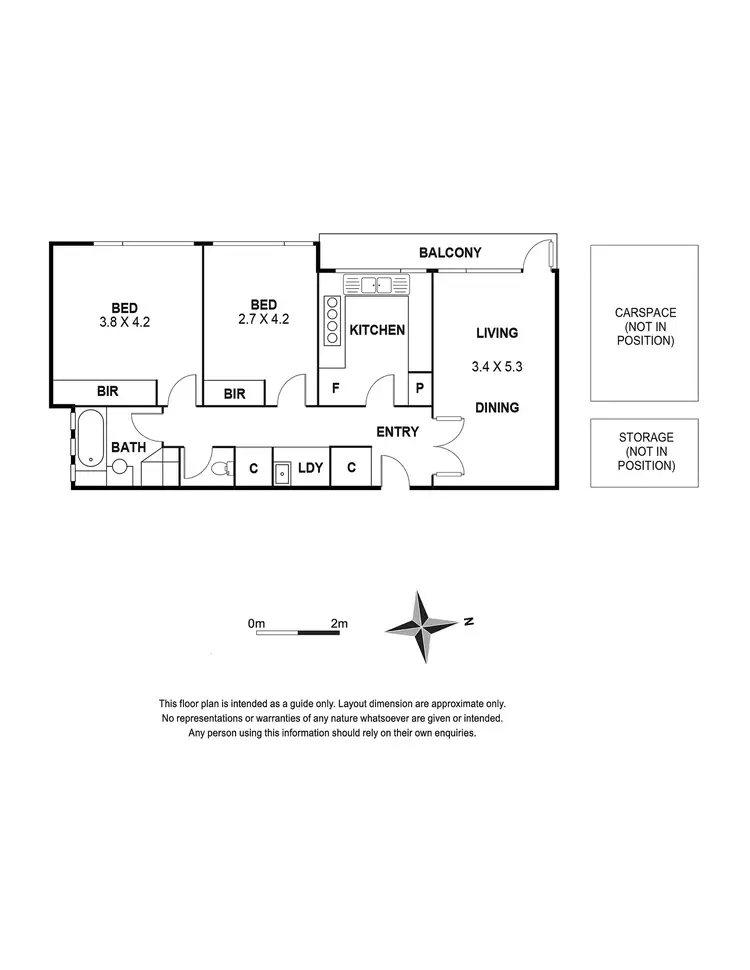 Floorplan of Homely apartment listing, 2/60 Studley Park Road, Kew VIC 3101