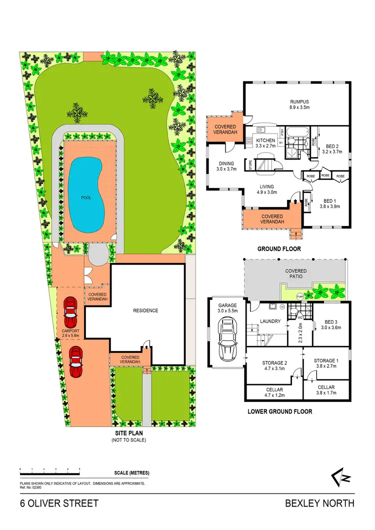 Floorplan of Homely house listing, 6 Oliver Street, Bexley North NSW 2207