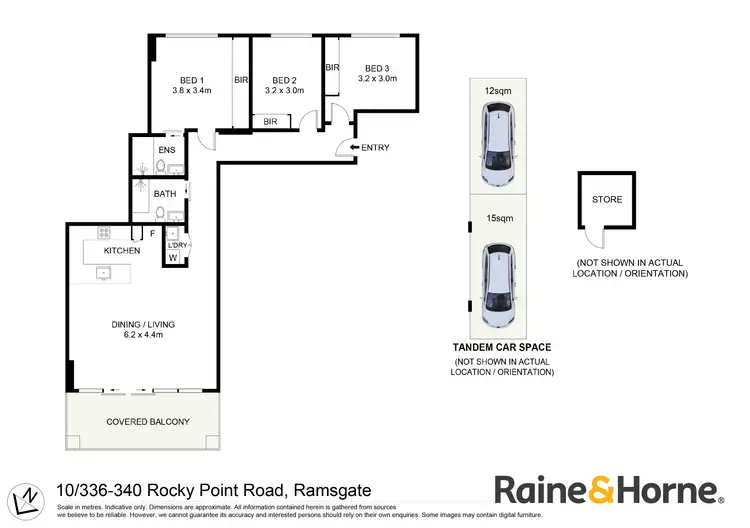 Floorplan of Homely unit listing, 10/336-340 Rocky Point Road, Ramsgate NSW 2217