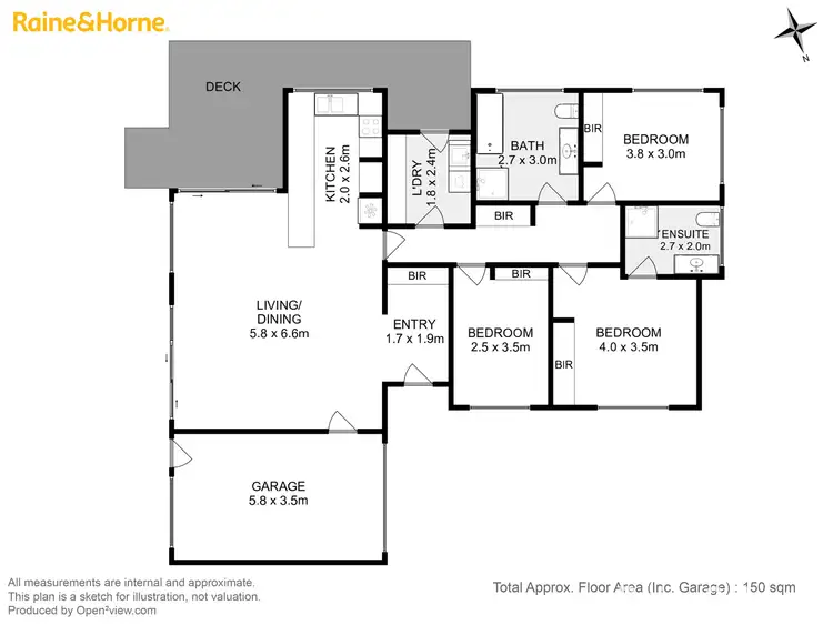 Floorplan of Homely townhouse listing, 1/76 Pennington Drive, Sorell TAS 7172