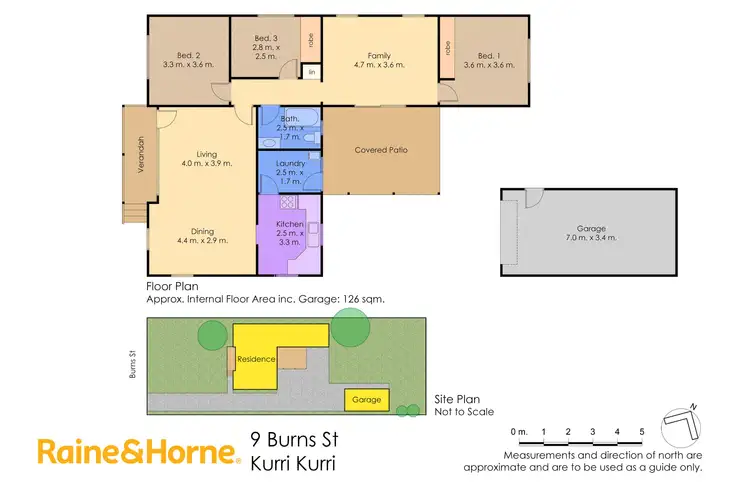Floorplan of Homely house listing, 9 Burns Street, Kurri Kurri NSW 2327