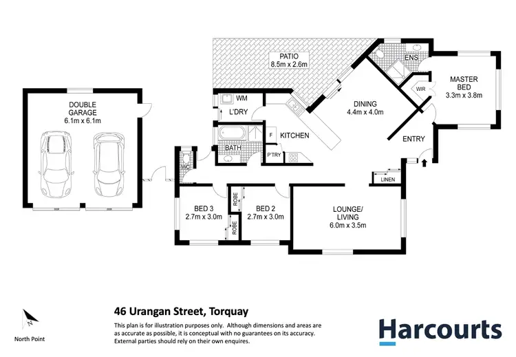 Floorplan of Homely house listing, 46 Urangan Street, Torquay QLD 4655