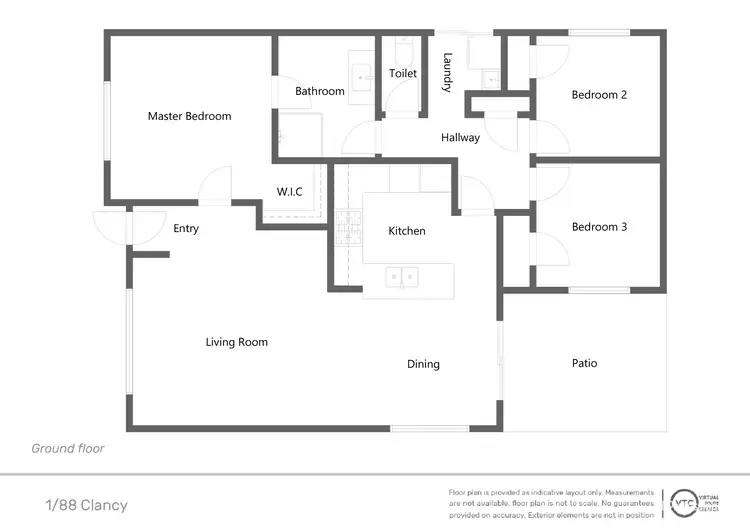 Floorplan of Homely house listing, 1/88 Clancy Street, Boulder WA 6432