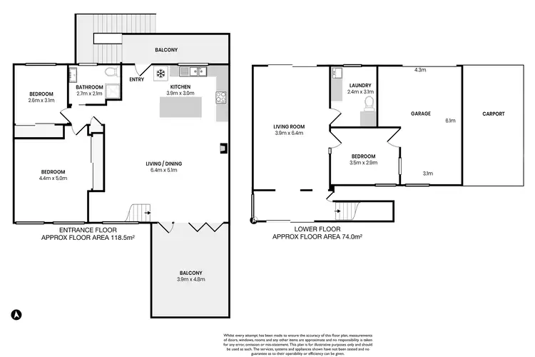 Floorplan of Homely house listing, 99 John Parade, Lemon Tree Passage NSW 2319