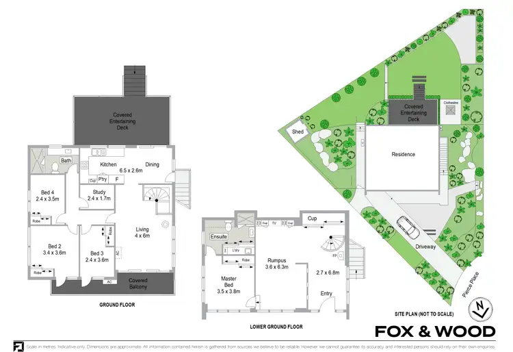 Floorplan of Homely house listing, 6 Pierce Place, Bonnet Bay NSW 2226