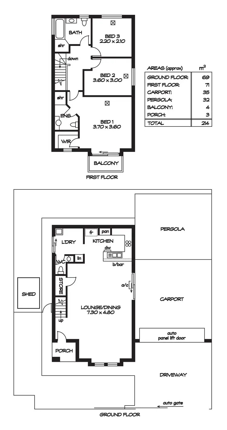Floorplan of Homely house listing, 50 Francis Road, Brahma Lodge SA 5109