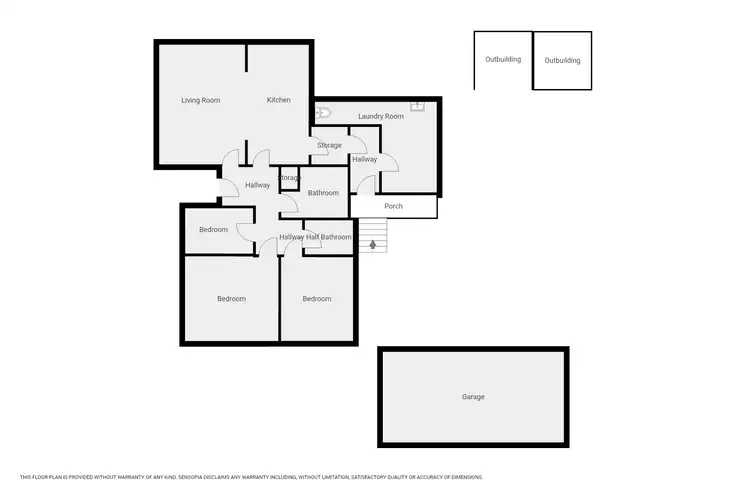 Floorplan of Homely house listing, 39 Spotswood Drive, Scottsdale TAS 7260