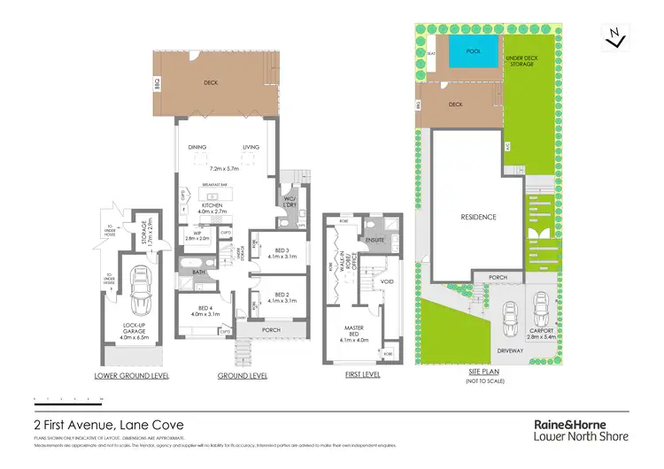 Floorplan of Homely house listing, 2 First Avenue, Lane Cove NSW 2066