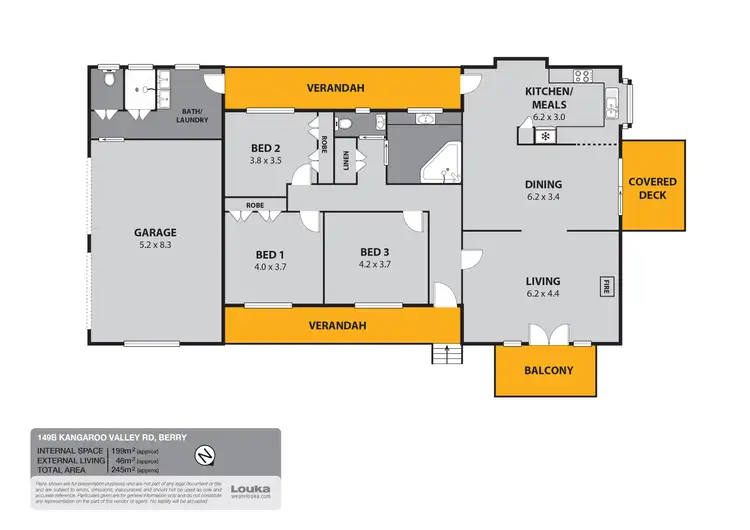 Floorplan of Homely house listing, 149B Kangaroo Valley Road, Berry NSW 2535