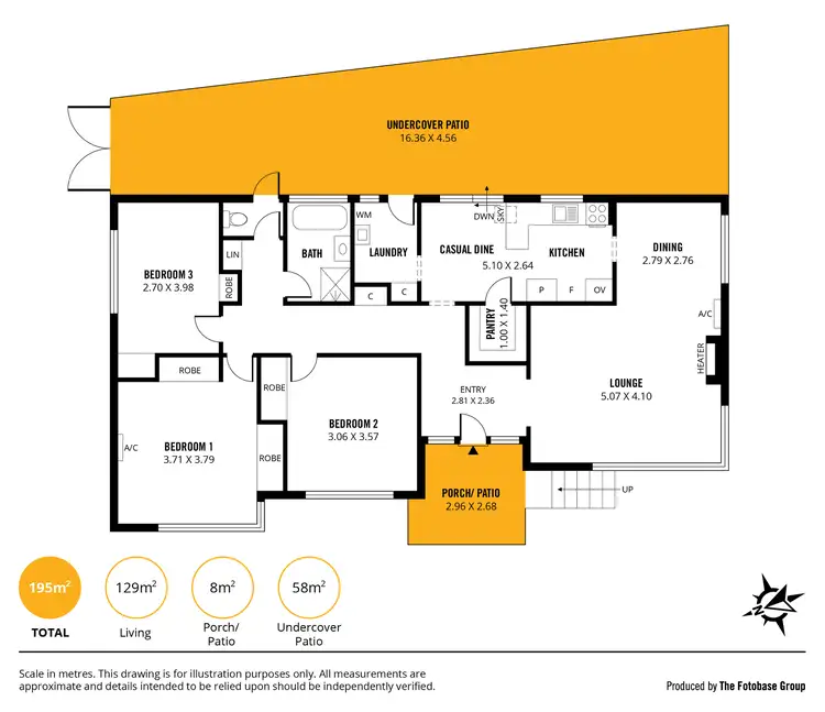Floorplan of Homely house listing, 22 Willow Crescent, Campbelltown SA 5074