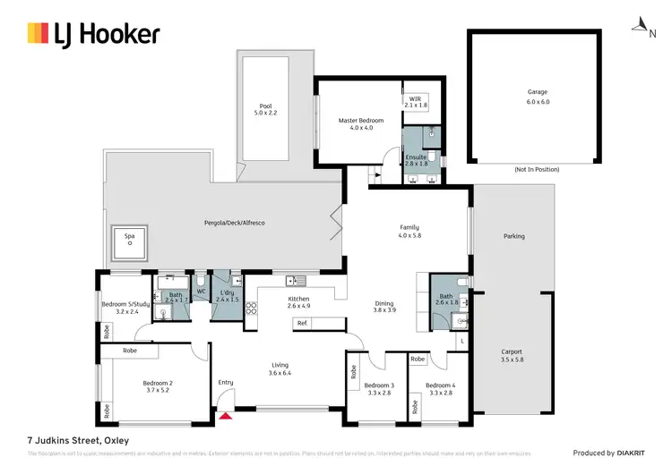 Floorplan of Homely house listing, 7 Judkins Street, Oxley ACT 2903