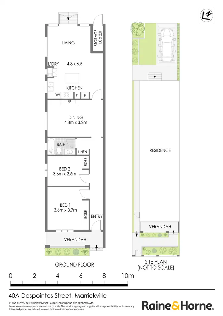 Floorplan of Homely house listing, 40a Despointes Street, Marrickville NSW 2204