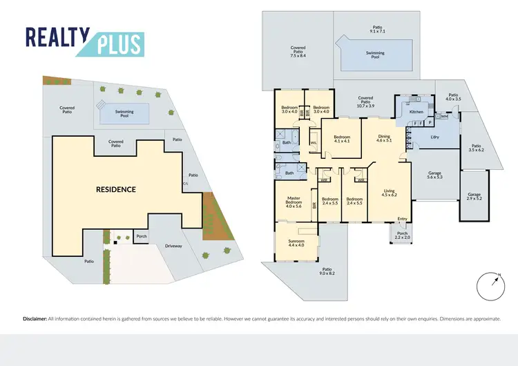 Floorplan of Homely house listing, 26 Buckingham Crescent, Kardinya WA 6163