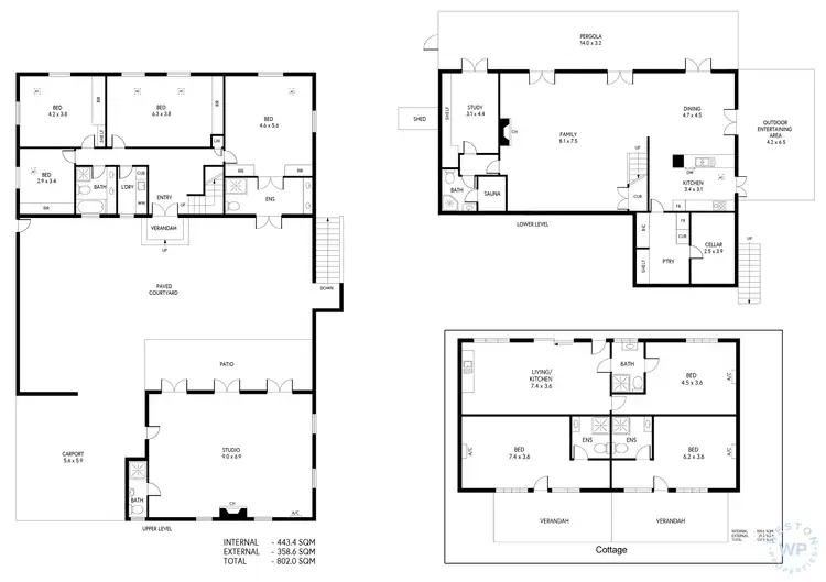 Floorplan of Homely rural property listing, 71 Davis Road, Macclesfield SA 5153