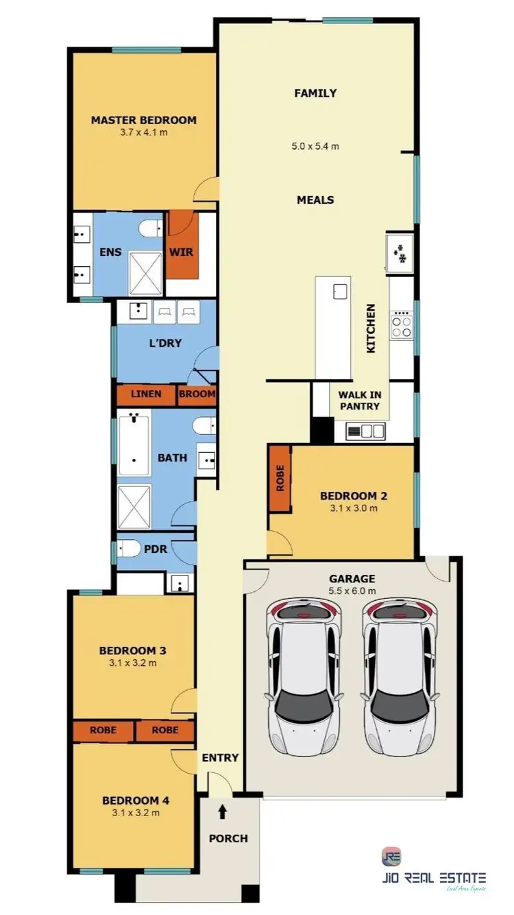 Floorplan of Homely house listing, 28 Gramercy Place, Strathtulloh VIC 3338