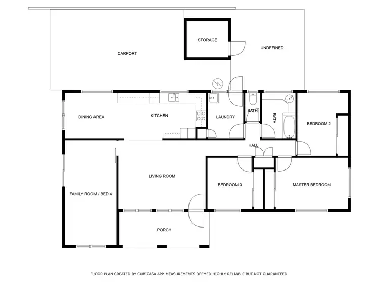 Floorplan of Homely house listing, 2 Canonbar Street, Clinton QLD 4680