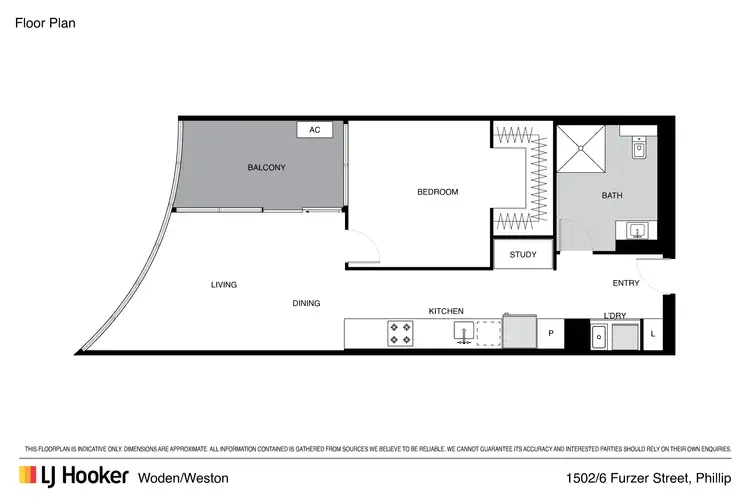 Floorplan of Homely apartment listing, Unit 206/Door T1-150 WOVA WOVA, Phillip ACT 2606
