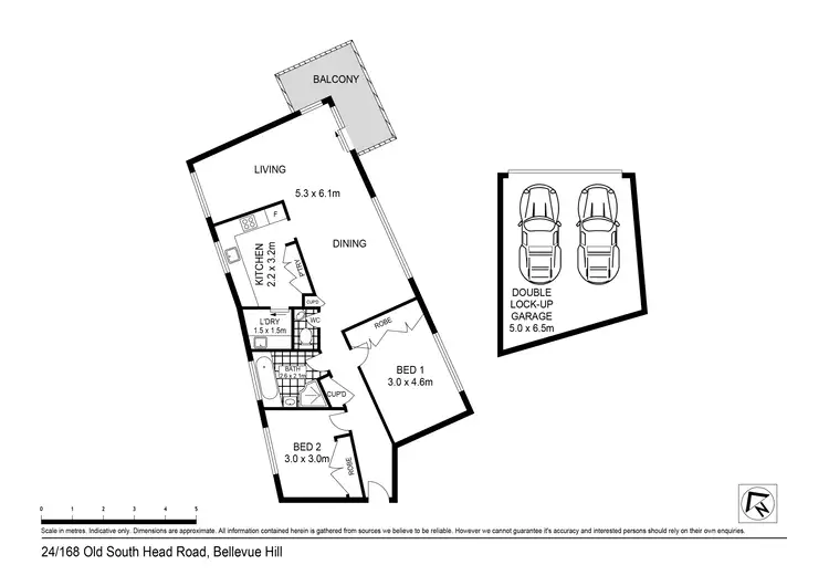 Floorplan of Homely apartment listing, 24/168-172 Old South Head Road, Bellevue Hill NSW 2023