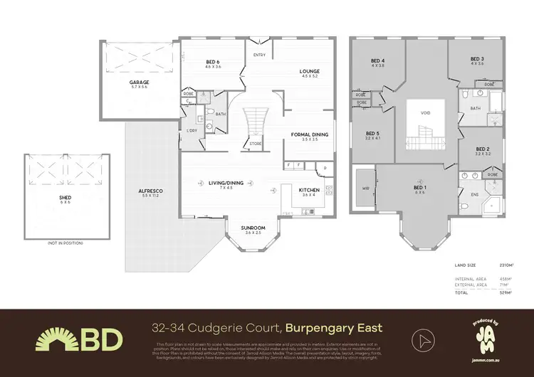 Floorplan of Homely house listing, 32-34 Cudgerie Court, Burpengary East QLD 4505