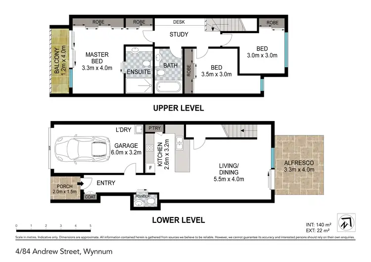 Floorplan of Homely townhouse listing, 4/84 Andrew Street, Wynnum QLD 4178
