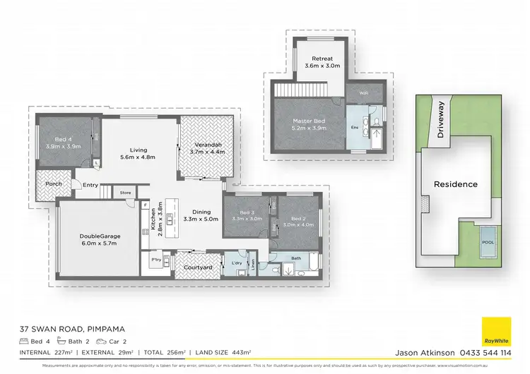Floorplan of Homely house listing, 37 Swan Road, Pimpama QLD 4209