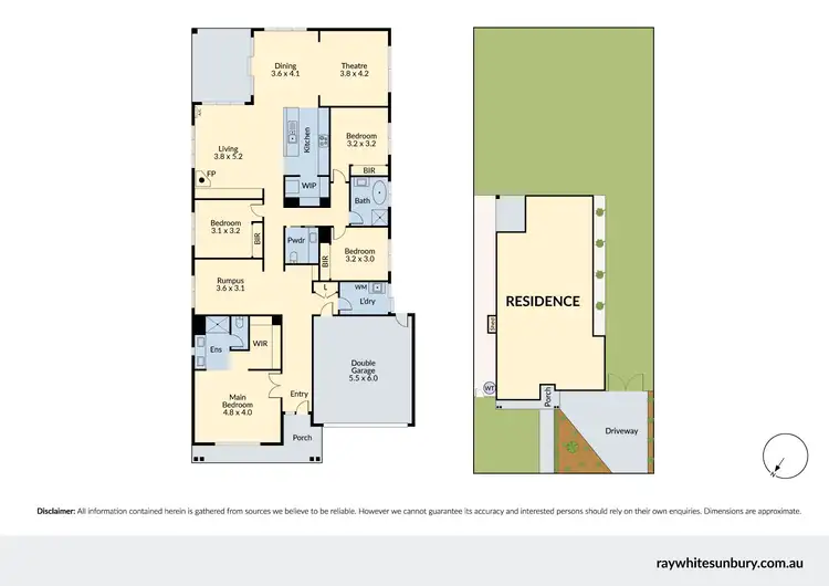 Floorplan of Homely house listing, 20 Poplar Drive, Romsey VIC 3434