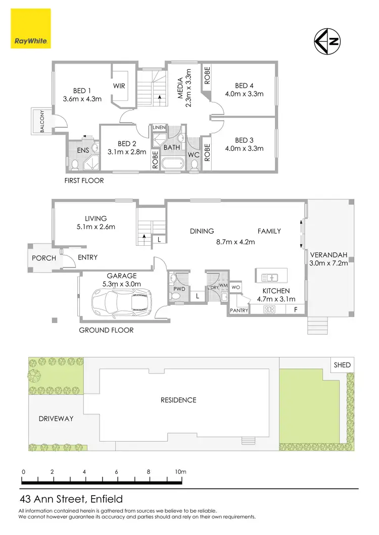 Floorplan of Homely house listing, 43 Ann Street, Enfield NSW 2136