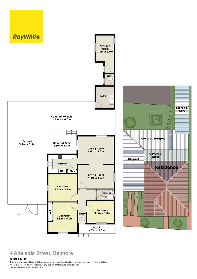 Floorplan of Homely house listing, 4 Adelaide Street, Belmore NSW 2192