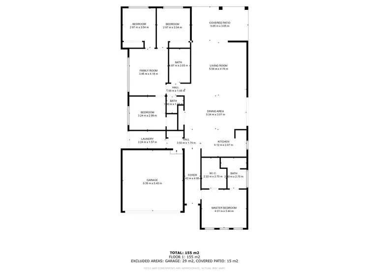Floorplan of Homely house listing, 11 Tempest Way, Orange NSW 2800