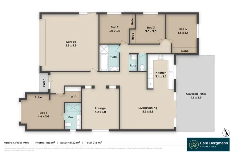 Floorplan of Homely house listing, 6 Coolabah Crescent, Bridgeman Downs QLD 4035