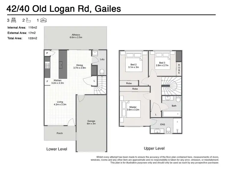 Floorplan of Homely house listing, 42/40 Old Logan Road, Gailes QLD 4300