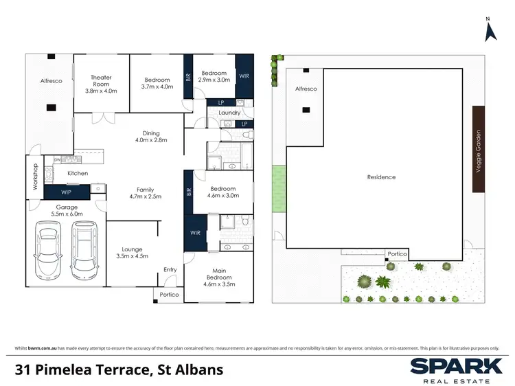Floorplan of Homely house listing, 31 Pimelea Terrace, St Albans VIC 3021