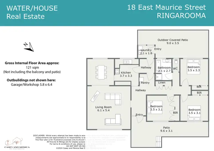 Floorplan of Homely house listing, 18 East Maurice Road, Ringarooma TAS 7263