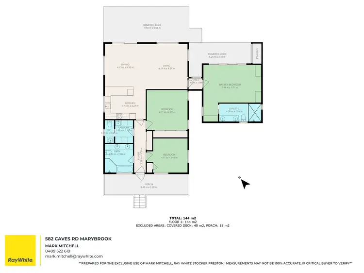 Floorplan of Homely house listing, 582 Caves Road, Marybrook WA 6280