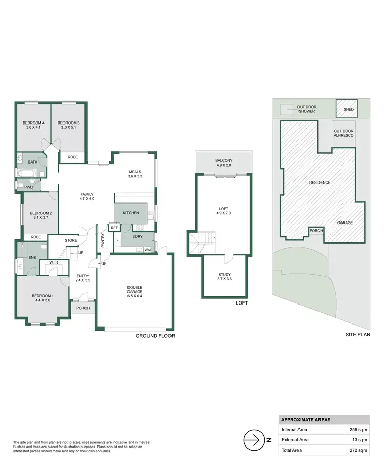 Floorplan of Homely house listing, 6 Agnes Way, Quinns Rocks WA 6030