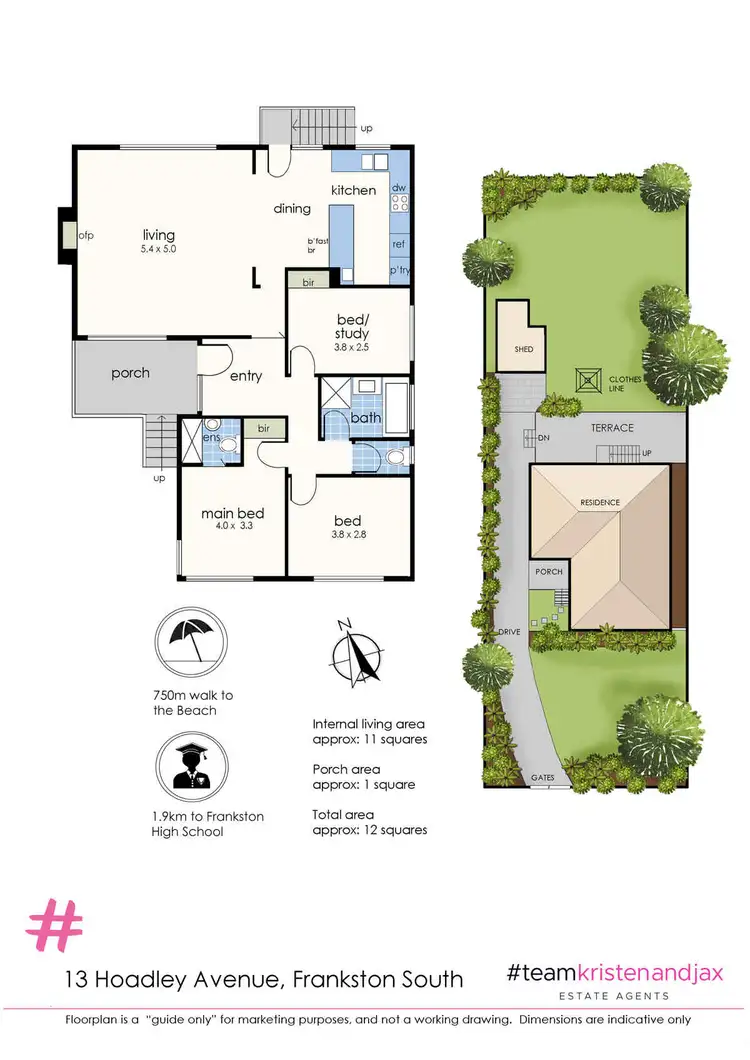 Floorplan of Homely house listing, 13 Hoadley Avenue, Frankston South VIC 3199