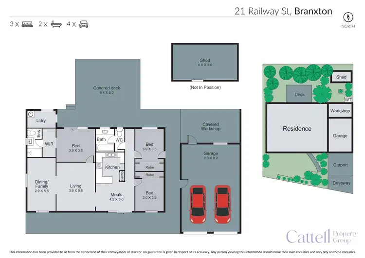 Floorplan of Homely house listing, 21 Railway Street, Branxton NSW 2335
