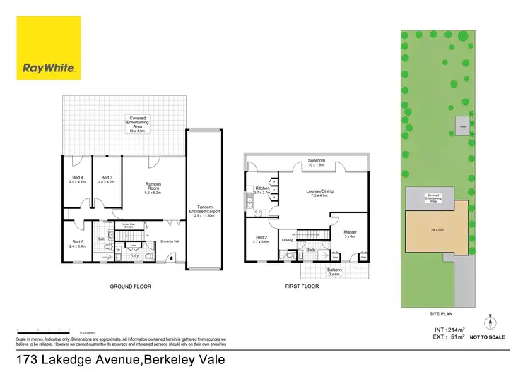 Floorplan of Homely house listing, 173 Lakedge Avenue, Berkeley Vale NSW 2261