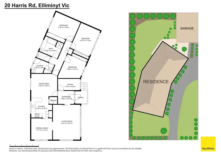 Floorplan of Homely house listing, 20 Harris Road, Elliminyt VIC 3250