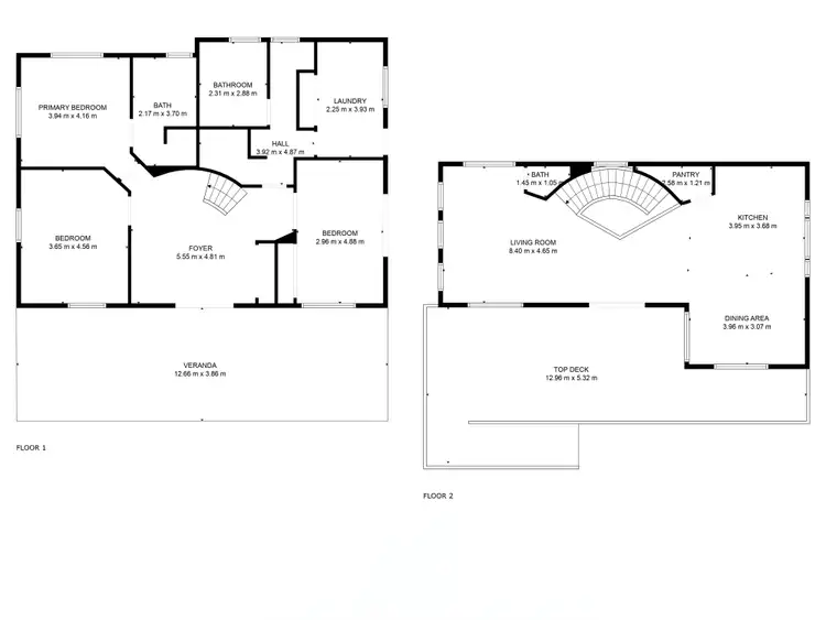Floorplan of Homely house listing, 126 Boundary Rd South, Euroa VIC 3666