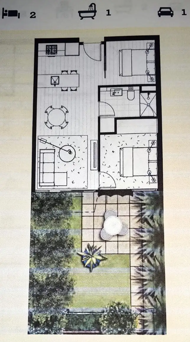 Floorplan of Homely apartment listing, G17/25 Trent Street, Glen Iris VIC 3146