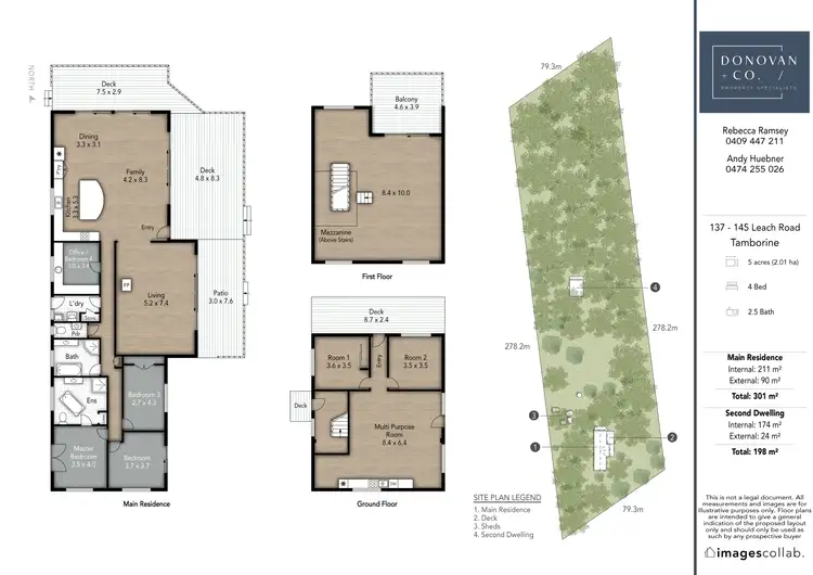 Floorplan of Homely house listing, 137-145 Leach Road, Tamborine QLD 4270