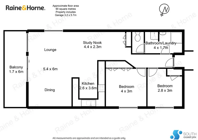 Floorplan of Homely unit listing, 15/11 High Street, Batemans Bay NSW 2536