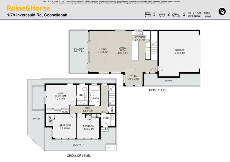 Floorplan of Homely house listing, 1/78 Invercauld Road, Goonellabah NSW 2480