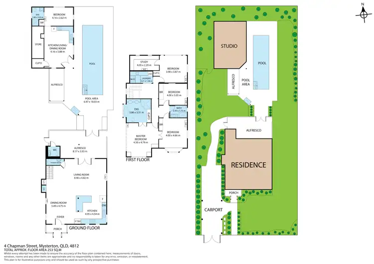 Floorplan of Homely house listing, 4 Chapman Street, Mysterton QLD 4812