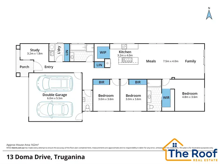Floorplan of Homely house listing, 13 Doma drive, Truganina VIC 3029