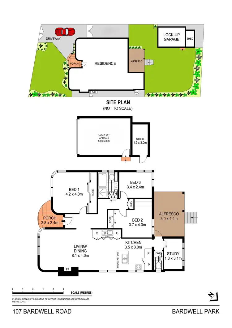 Floorplan of Homely house listing, 107 Bardwell Road, Bardwell Park NSW 2207