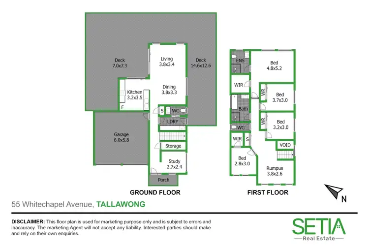 Floorplan of Homely house listing, 55 Whitechapel Avenue (Tallawong), Schofields NSW 2762
