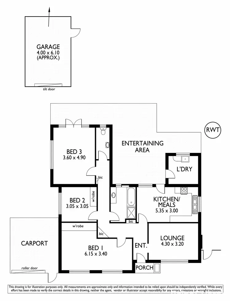 Floorplan of Homely house listing, 58 Daly St, Kurralta Park SA 5037