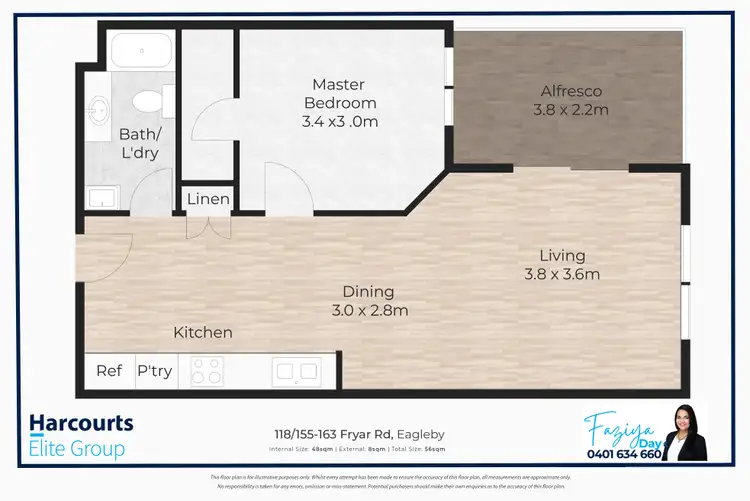 Floorplan of Homely house listing, 118/155-163 Fryar Road, Eagleby QLD 4207